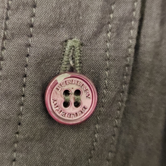 BURBERRY TUNIC PURPLE PLAID TOP - Picture 5 of 7